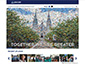 Villanova mosaic featured on branded site.